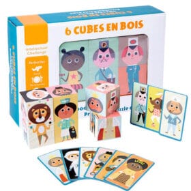 Puzzle-personnages-en-bois-(blocs)-avec-boite