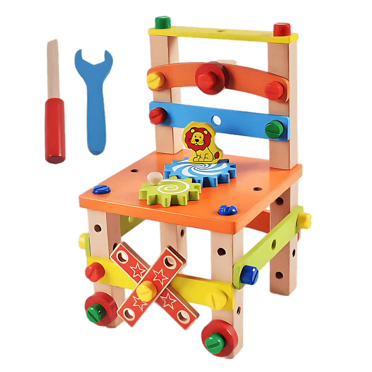Chaise-a-assembler-Montessori-colore