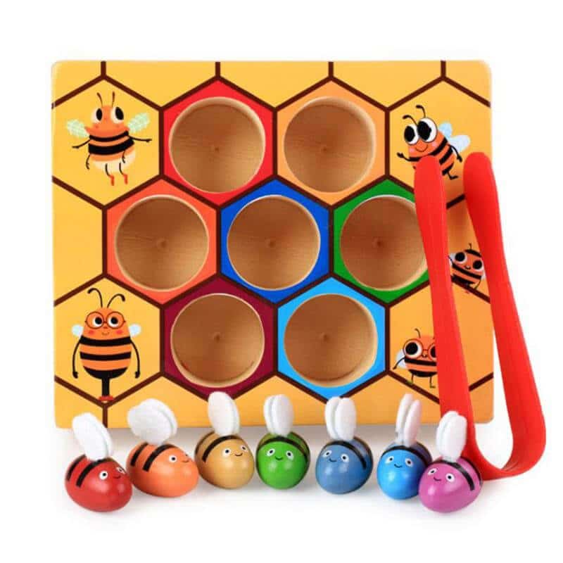 Puzzle Ruche d'Abeilles Montessori