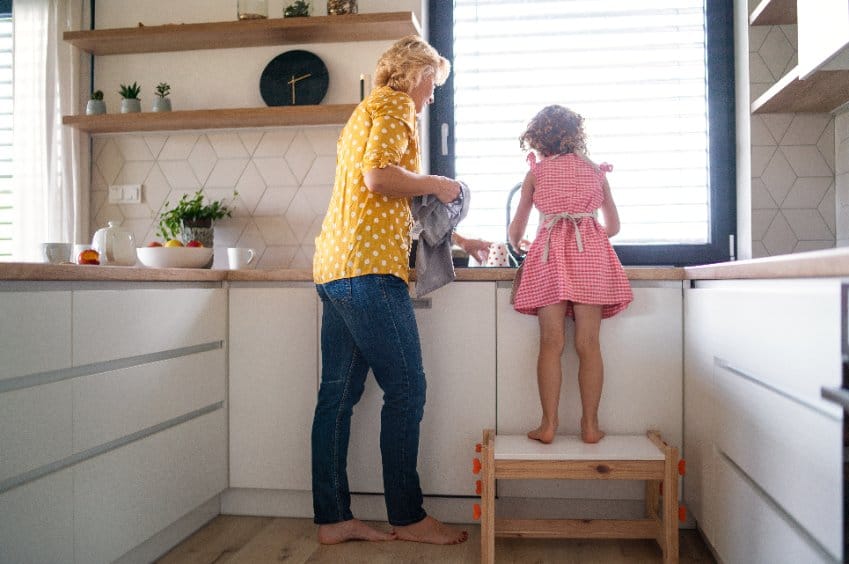 tour observation montessori mère enfant